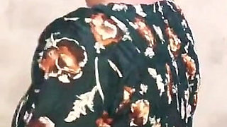 Beautiful Iranian Girl in Green Lingerie Shows Big Ass Rubs Clit Then Love Hard Fuck