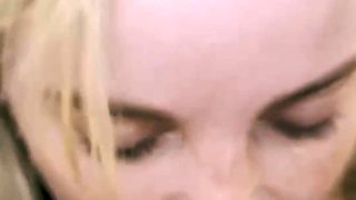 Blonde Slut Worships My Cock