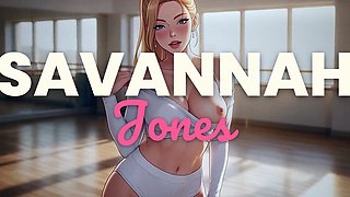 Hentai Busty Blonde Gamer Gets Fucked In The Ass In A Theatr