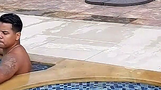 Fucking My Stepsister in the Pool