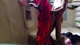 Hot Stepmom Joyhtr Gives Stepson Deep Throat Blowjob in Bathroom - Real Homemade MILF Sex