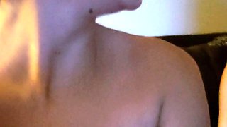 Small titted lesbians from Holland have fun outdoors