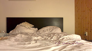Mucking Around in Pajamas Ends with a Huge Dildo up My Ass