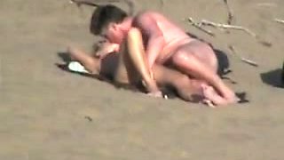 Nude Beach - Couples Competing for Voyeurs Attention