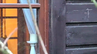 A Man Watched Me Masturbate Through the Window.