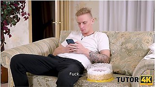 He Brings Cake For A Teacher But It Turns Into Dirty Fucking As A Payment