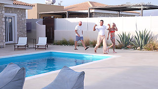 Poolside Desire - Caroline De Jaie