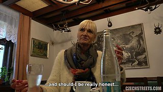 Blonde Guides Outdoor Czech Streets Pounding