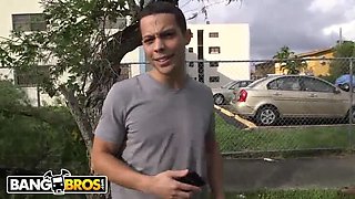 BangBros: Rose Monroe Takes on Regular Guys in Hardcore Public Fuck on the Bang Bus