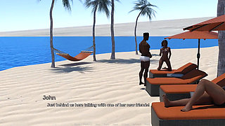 Tacos: Pleasant Sunny Day on the Beach with the Swinger Couple and the Sexy Hotties in Bikini - Episode 78