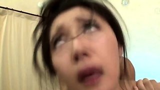 Eva gives you a POV blowjob handjob and footjob