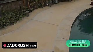 Dad Crush - sweet daughter-in-law easing stepdaddy\u2019s pressure