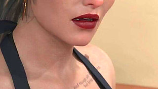 A Lonely Coffee Boy Fucked and Creampied the Hot MILF Boss