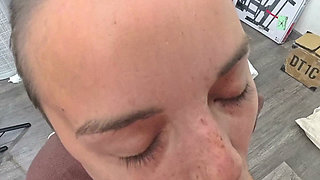 One More Smile Before the Dick Goes Into Her Cheek