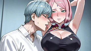 Amai Mask (opm) X Sakura (naruto)