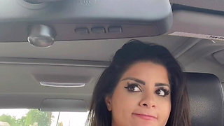 Titty Play in a Busy Parking Lot