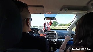 Latina Aracely Ferras Spicy Fuck Outdoor after Piss by SalsaXXX