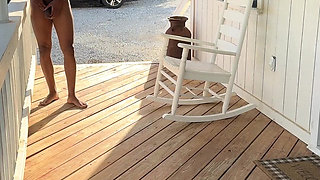 BBC Fucks Country MILF on Her Front Porch