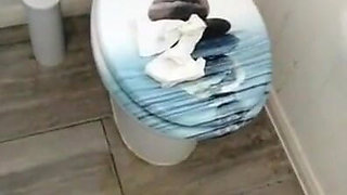 Pee on toilet seat compilation
