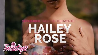 Hailey rose hot nymph slips into a uber-sexy bathing suit and goes to the pool, where she flaunts her Big Tits - twistys