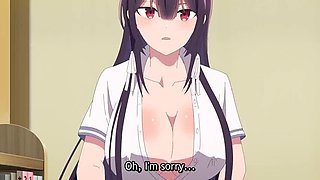 Watch Takamine-san Show Off Her Big Tits and Ass in Public