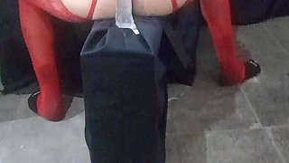 Crossdresser Fucking Dildo 06