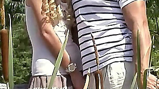 Blonde Cute Teen Ivana Gets Her First Anal Fuck From a Thick Cock