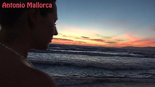 Fucking a Curvy Big Tits German Tourist Picked Up in The Beach - Antonio mallorca