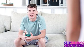 Enchanting Rion King and Allie Addison's cum shot scene