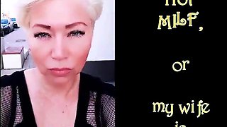 Handsome mature slut Aimee Steamy COUGAR is spunking for you .!. ))