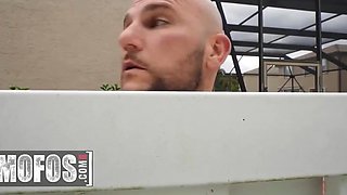 Appealing Vivian Taylor Invites J Mac To Fuck Her When She Notices Him Watching Her Sunbathing Topless