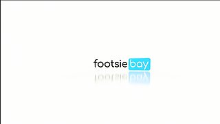 Footsiebay Oily POV footjob with Natalie Brooks