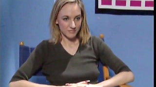 Slender Blonde Gets Fucked by a Stud in an Abandoned Toilet