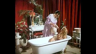 Hairy Classic Threesome: A Merry Widow Vol. 1 with Massive Tits and BJ Action