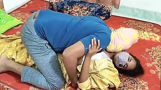 Hot Desi Wife in Sari Romantic Sex with Husband Bangla Audio