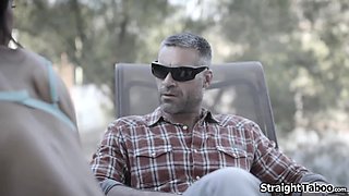 Why are you sucking our stepuncles cock