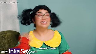 Big Dick Double Penetration for Teen Latina Marina Gold in Rough Anal Scene