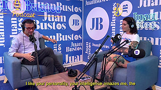 Blaze Rager Likes Hard Anal Sex with Huge Cock in Juan Bustos Podcast