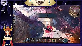 Ebony Elf Lewdness with Small Tits: Baldur's Gate 3 Part 1