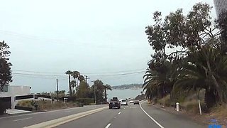 Gorgeous bikini blonde outdoor quickie