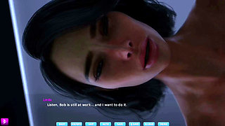 Lady with Big Boobs and Big Ass Continues to Fuck Her Crush Secretly - Gameplay