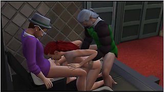 Group Porn Featuring The Witcher. Geralt Loves To Fuck From Behind Video Game