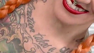 Alt Goddess Quinn Carter POV Handjob and Swallows It All