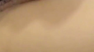 Young Girl From Pussy Masturbating with a Vibrator at Home and Moaning