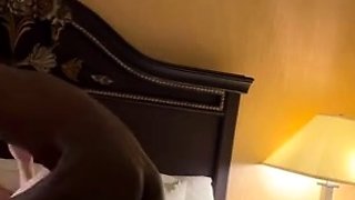 Hung black stud fucks that booty ginger teen and cums hard