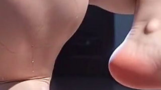 SSBBW Tramples Man's Face - Intense Foot Domination