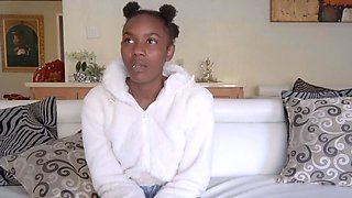 This AMATEUR EBONY 18YO fashionista held the pose