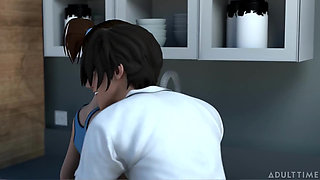 Hentai Sex College Episode 7 - University Prodigy Wants to Show His Stepsis Everything He's Learned