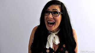 Alexandra Silk and Horny Brunette Grannies Fuck