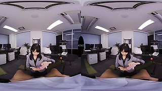 Japanese Secretary Explores POV Office Thrills
